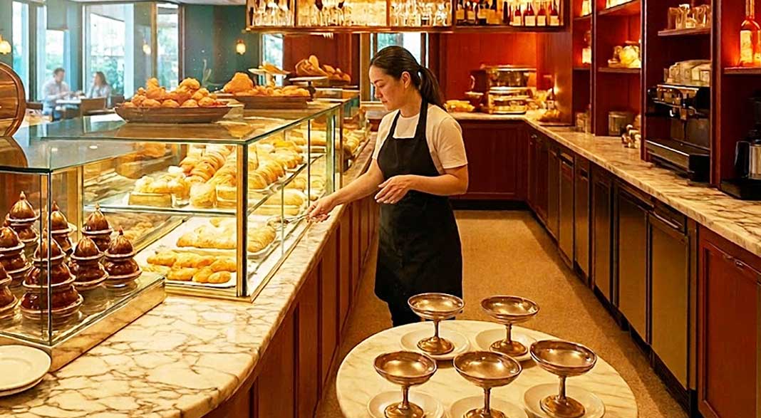 Date Night Magic at Sant Ambroeus Palm Beach: Our Review pastries